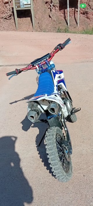 Pit Bike Pit Speed 160cc Motocross Azul/Blanco