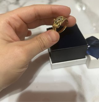 Anillo Pantera Oro 18K