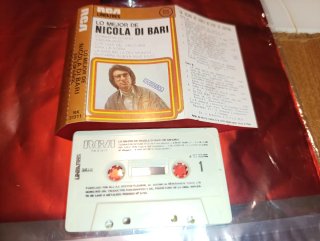 Cassette "Lo Mejor de Nicola di Bari"