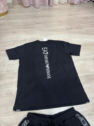 Conjunto EA7 Emporio Armani Negro