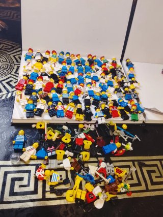 Lote LEGO Años 80 - Instrucciones y Piezas