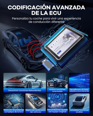 Mucar 892BT Coche Diagnosis AI OBD2 NUEVO