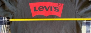 Sudadera Negra Levis Talla M