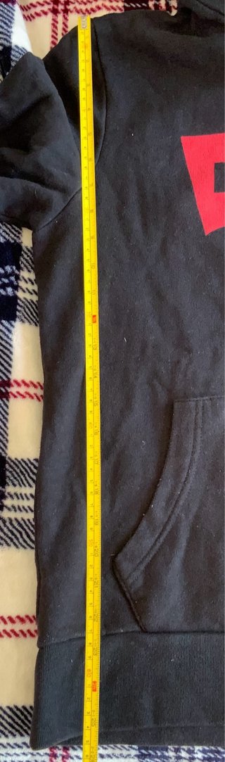 Sudadera Negra Levis Talla M