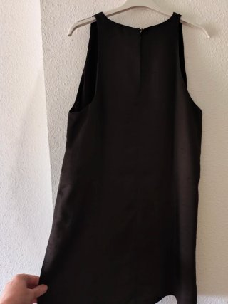 Top gris Massimo Dutti Marrón Talla M