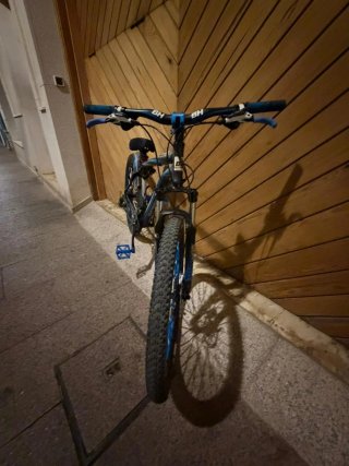 Bicicleta BH Spike Azul y Negra