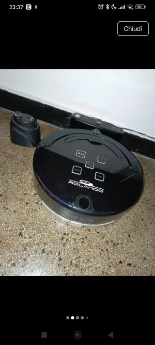 Robot aspirapolvere Rolando Batteria da sostituire