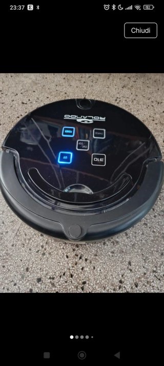 Robot aspirapolvere Rolando Batteria da sostituire