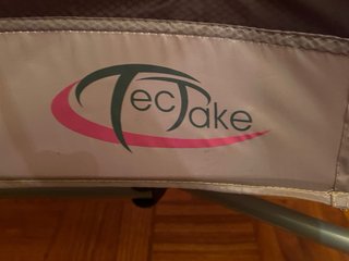 Cuna de viaje TECTAKE casi nueva