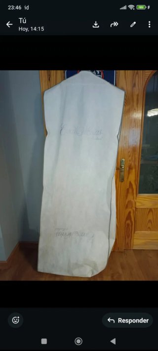 Vestido de Novia EVA Novias Talla Única Blanco rot