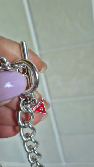 Collana Guess cuore argento