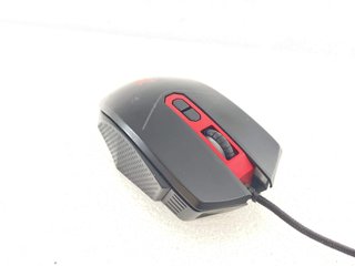 Ratón Acer NM-W120 Negro/Rojo