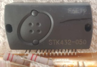 STK432-050 Amplificador de Audio finales