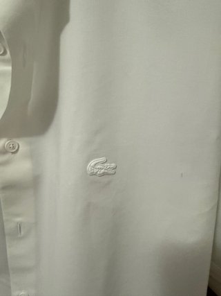 Camisa Lacoste Blanca