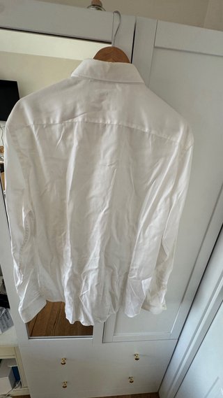 Camisa Massimo Dutti Blanca Talla 45/2XL