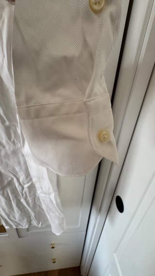 Camisa Massimo Dutti Blanca Talla 45/2XL