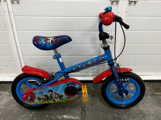 Bicicleta Patrulla Canina 12 Azul