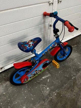 Bicicleta Patrulla Canina 12 Azul