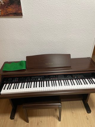 Piano eléctrico Technics mueble con banqueta