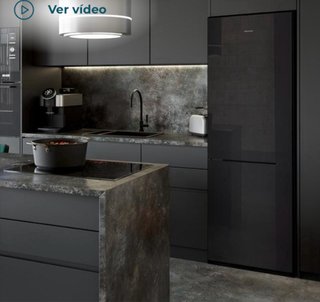 Frigorífico Cecotec Bolero 322L Negro