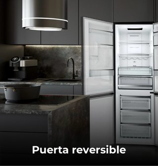 Frigorífico Cecotec Bolero 322L Negro