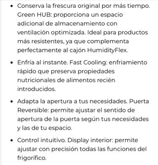 Frigorífico Cecotec Bolero 322L Negro