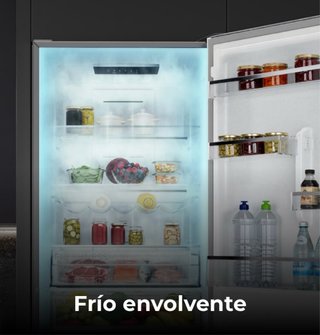 Frigorífico Cecotec Bolero 322L Negro