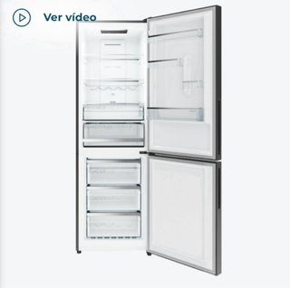 Frigorífico Cecotec Bolero 322L Negro