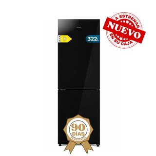 Frigorífico Cecotec Bolero CoolMarket 322L Negro