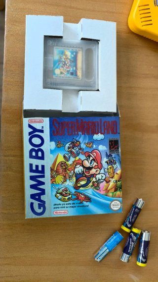 Super Mario Land Game Boy Clásico + Caja