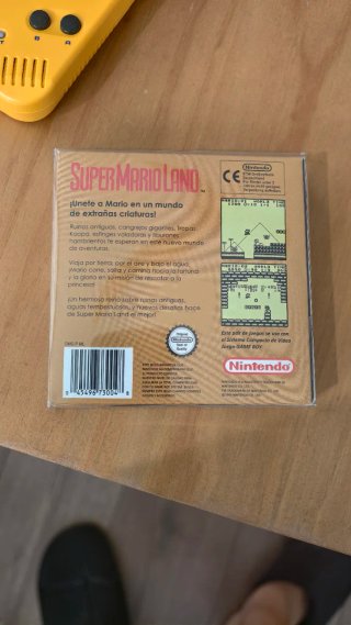 Super Mario Land Game Boy Clásico + Caja