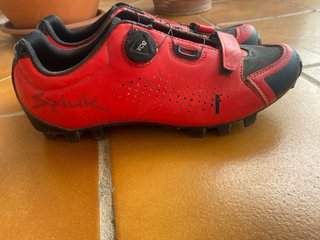 Zapatillas Ciclismo Spiuk Rojas Talla 46