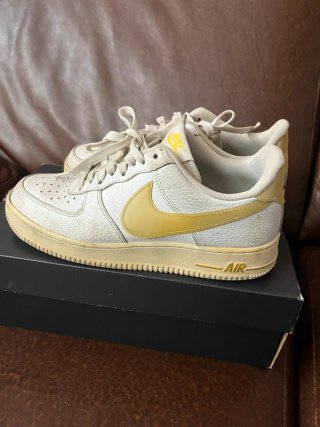 Nike Air Force 1 Bianche/Gialle