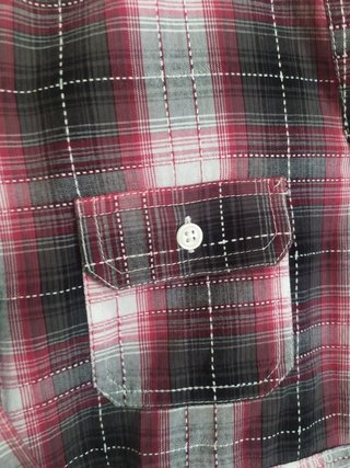 Vestido camisa xadrez Sfera S verão chic