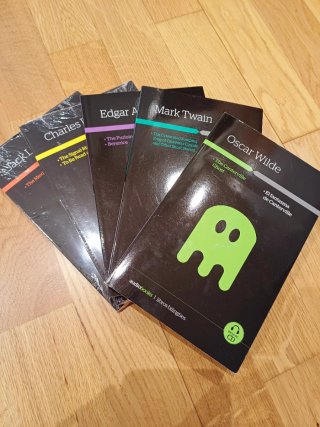 Pack 5 Libros Bilingües Audiolibros + CDs