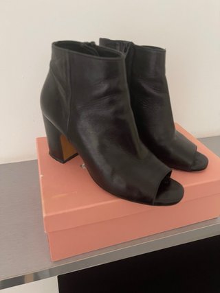 Botines Bimba y Lola Negros Tacón