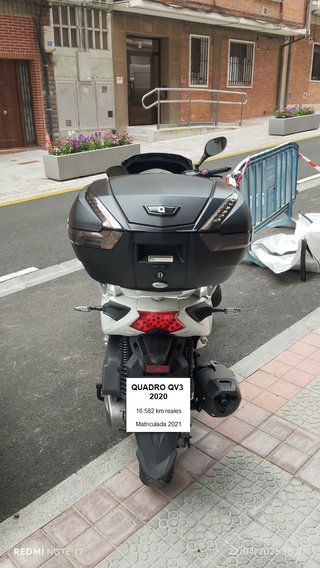 QUADRO QV3 2021 – 16.582 km – Muy cuidada – Garaje