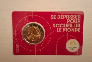 Moneda Coin Pièce 2 Euros Set Lote Paris 2021