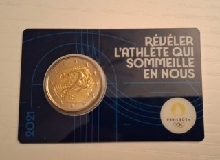Moneda Coin Pièce 2 Euros Set Lote Paris 2021