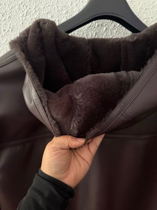 Chaqueta Adolfo Dominguez Marrón con Capucha