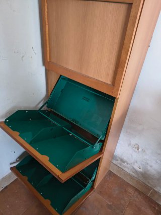 Scarpiera Foppapedretti Legno Anni 90