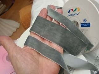 Los 3 rollos empezados 7 metros del ancho y 6 y me