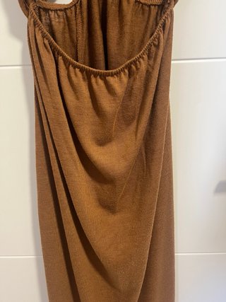 Vestido marrón Lefties XS