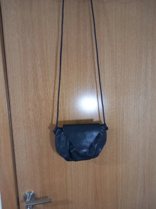 Bolso negro bombonera