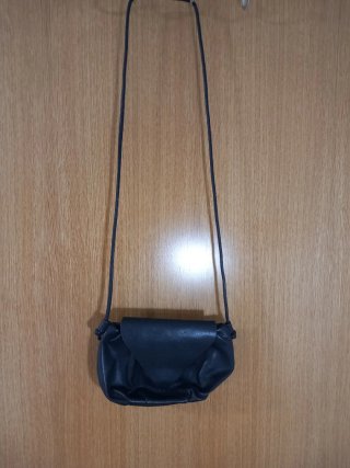 Bolso negro bombonera