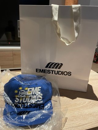 Gorra Eme Studios x Scrapworld Azul