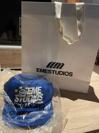 Gorra Eme Studios x Scrapworld Azul