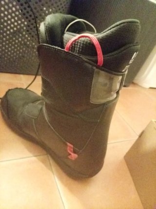 Botas de Snowboard Salomon Negras