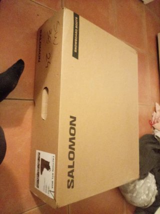Botas de Snowboard Salomon Negras