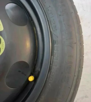 Rueda repuesto+herramienta Peugeot Citroen 16"